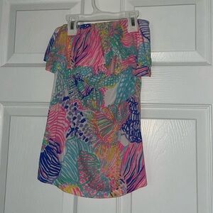 Lilly Pulitzer Strapless Top